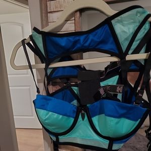 Very Sexy Bra(36B) and Garter Belt(M/L NWOT)